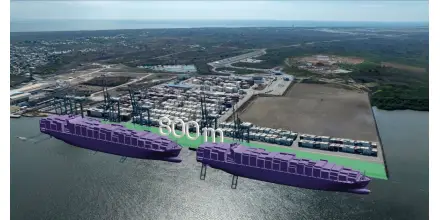 DP World amplía muelle en Posorja para aumentar capacidad portuaria