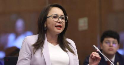 Nataly Morillo asume el Ministerio de Gobierno 