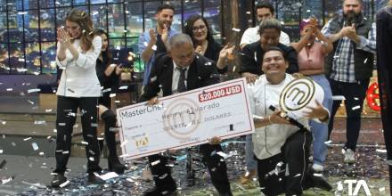 Henry Alvarado ganó MasterChef Ecuador IV