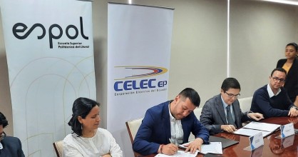 CELEC SUR y ESPOL firmaron 2 convenios
