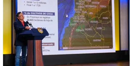 Petro apunta a Ecuador tras el sangriento atentado en el Cauca