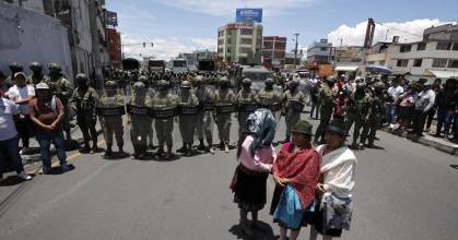 Ecuador enfrenta una semana crítica entre protestas sociales y tensiones institucionales