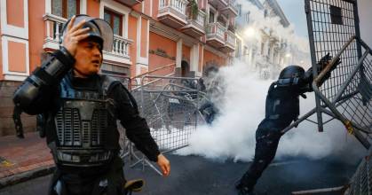 Protestas contra la eliminación del subsidio a diésel dejan 10 detenidos