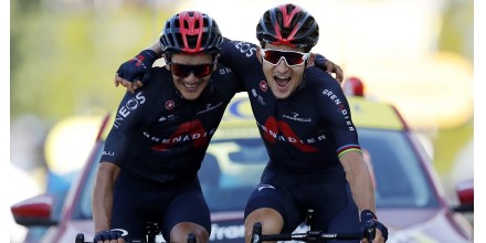 Richard Carapaz, líder de montaña del Tour de Francia