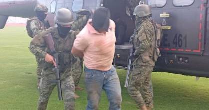 5 miembros del frente Oliver Sinisterra fueron capturados en Imbabura