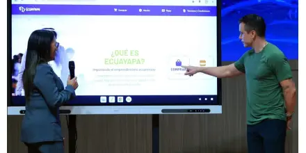Noboa lanza plataforma digital para promover productos de emprendedores a nivel nacional