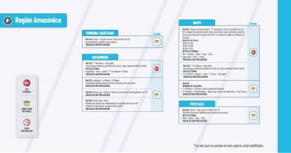 Informe Red Vial Región Amazónica - Mayo 30 de 2025