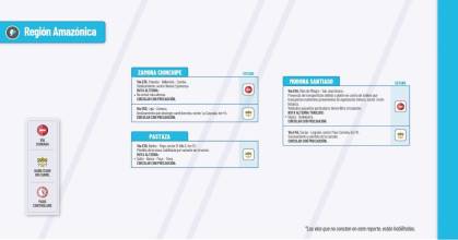 Informe Red Vial Región Amazónica - Junio 2 de 2025