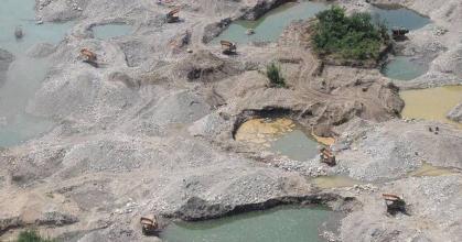 La minería ilegal sigue imparable en Napo