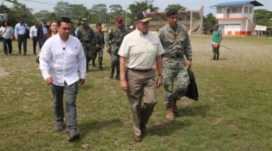 Minería ilegal y migración en la frontera norte se analizaron en Sucumbíos
