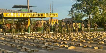 Colombia logró incremento histórico en incautación de drogas en frontera con Ecuador