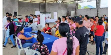 Brigada social llevó servicios del Estado a habitantes de Yaupi, en Morona Santiago