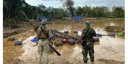Operativos contra minería ilegal refuerzan protección en la Reserva Nacional Tambopata