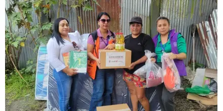 Asistencia humanitaria llega a familias afectadas por inundaciones en Orellana