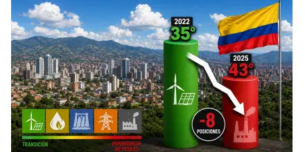 Colombia cayó ocho puestos en ranking de transición energética ¿por qué?