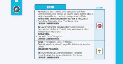 Informe Red Vial Región Amazónica - Octubre 22 de 2025