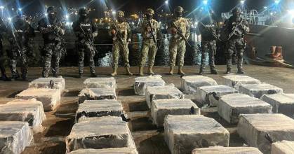 Las Fuerzas Armadas han incautado 135 toneladas de droga en el mar en 2025