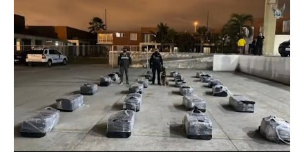 Ecuador alcanza las 173 toneladas de drogas incautadas desde inicio de 2022