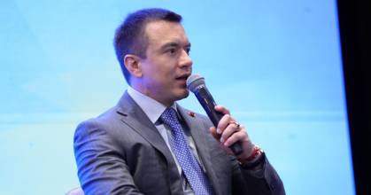 Noboa liderará delegación ecuatoriana en el CAF 2026 en Panamá