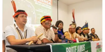 Indígenas de Pastaza llevan a foros internacionales el rechazo a la expansión petrolera