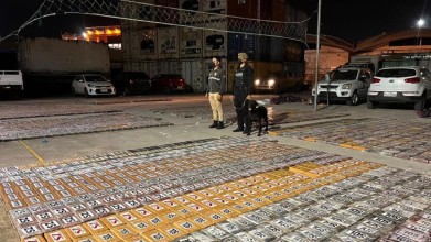 La Policía incautó cerca de 4 toneladas de cocaína que iban a África 
