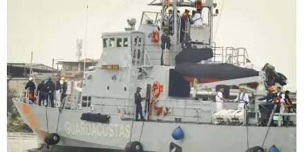 Ecuador incorporó una lancha guardacostas donada por EE.UU.