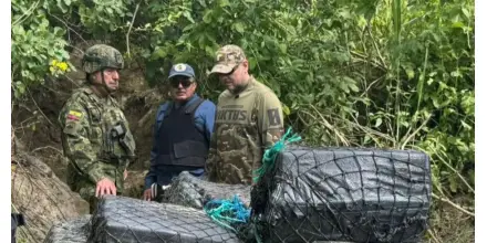 Golpe al narcotráfico en Manabí: incautan 4,5 toneladas de cocaína