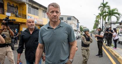Erik Prince regresa a Ecuador para capacitar a fuerzas estatales 