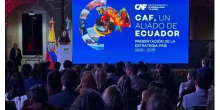 CAF proyecta financiamiento por 4.500 millones de dólares para Ecuador hasta 2029