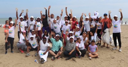 10.326 voluntarios participaron en la limpieza de playas