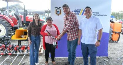 Pastaza: El agro es impulsado con créditos, maquinaria y paquetes tecnológicos