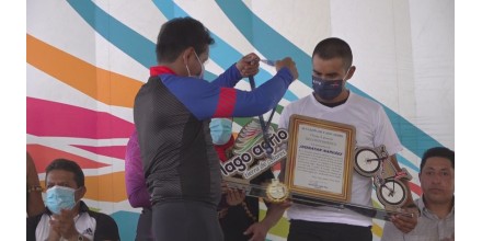 Caravana en Lago Agrio en homenaje a Narváez