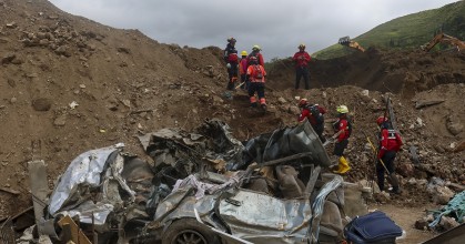 La cifra de muertos por el alud en Alausí ascendió a 51 