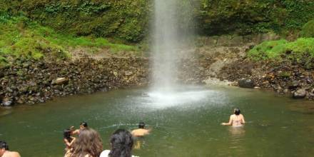 Cascada Mangayacu, un refugio natural para descubrir la Amazonía ecuatoriana