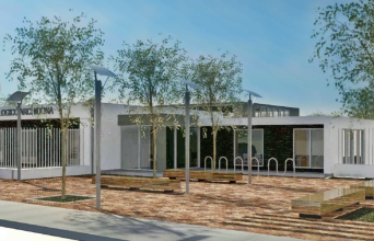 La construcción del centro gerontológico El Cóndor en Archidona avanza