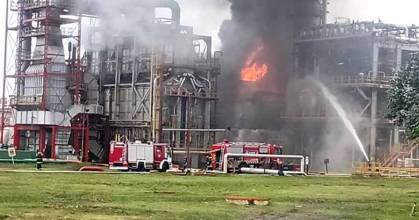 Un incendio afectó refinería de YPF, la mayor de Argentina