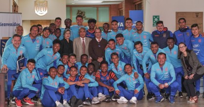 Ecuador viaja a Arabia Saudí para prepararse para el Mundial sub-17