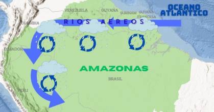 La deforestación amenaza los “ríos aéreos” que sostienen el clima amazónico