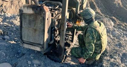 Operativo contra la minería ilegal se llevó a cabo en Tiwintza