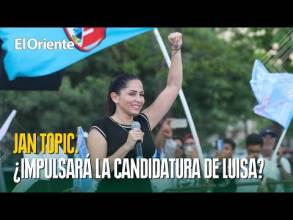 González celebra que el excandidato presidencial Topic se sume a su "unidad" para Ecuador