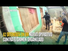 Un total de 62 detenidos en un nuevo operativo en Ecuador contra el crimen organizado