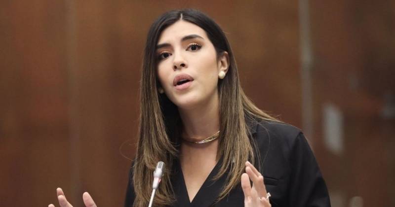 Valentina Centeno, asambleísta de ADN, fue la ponente del proyecto / Foto: cortesía Valentina Centeno