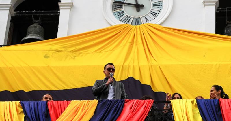 La denuncia fue presentada por el director del partido Unidad Popular, Geovanni Atarihuana/ Foto: cortesía EFE
