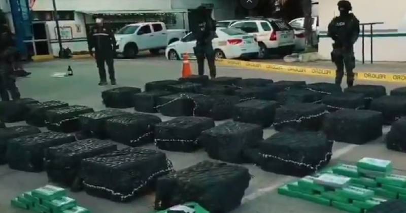 El Grupo Especial Móvil Antinarcóticos (Gema) realizaba varios operativos en las carreteras de la zona / Foto: cortesía Policía 