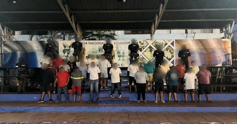 Entre los detenidos figura José R., alias 'Gordo' / Foto: cortesía Policía Nacional