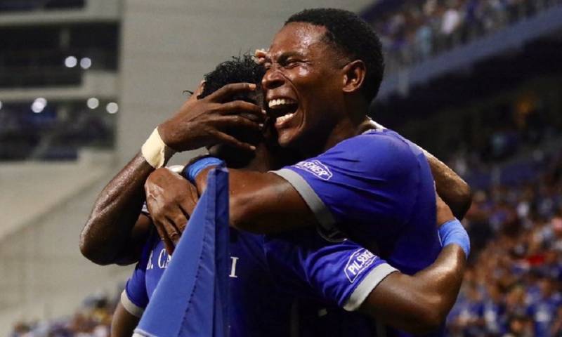 El conjunto de Hernán Torres derrotó 2-1 a Danubio de Uruguay./ Foto: cortesía Emelec