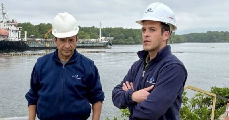 El gerente general de Petroecuador, Leonard Bruns, ha estado muy activo desde que asumió el cargo / Foto: cortesía Petroecuador