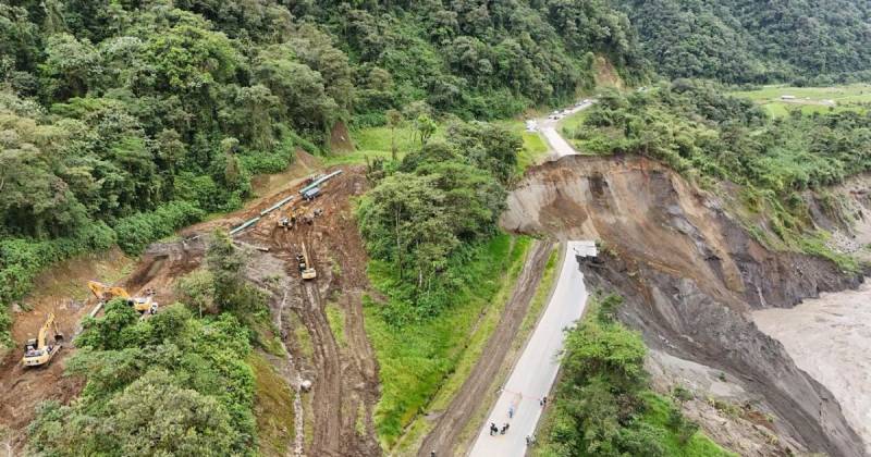 La producción petrolera nacional cayó un 64 %, al pasar de 464.637 a 167.066 barriles diarios entre el 1 y el 7 de julio / Foto: cortesía Petroecuador