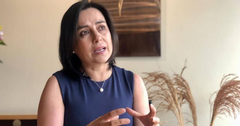 María Eulalia Silva, presidenta de la Cámara de Minería del Ecuador, ha recorrido los medios nacionales / Foto: EFE