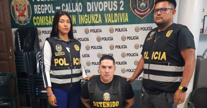 Se iniciaron los trámites para su extradición, según anunció la Policía Nacional / Foto: cortesía Policía Perú